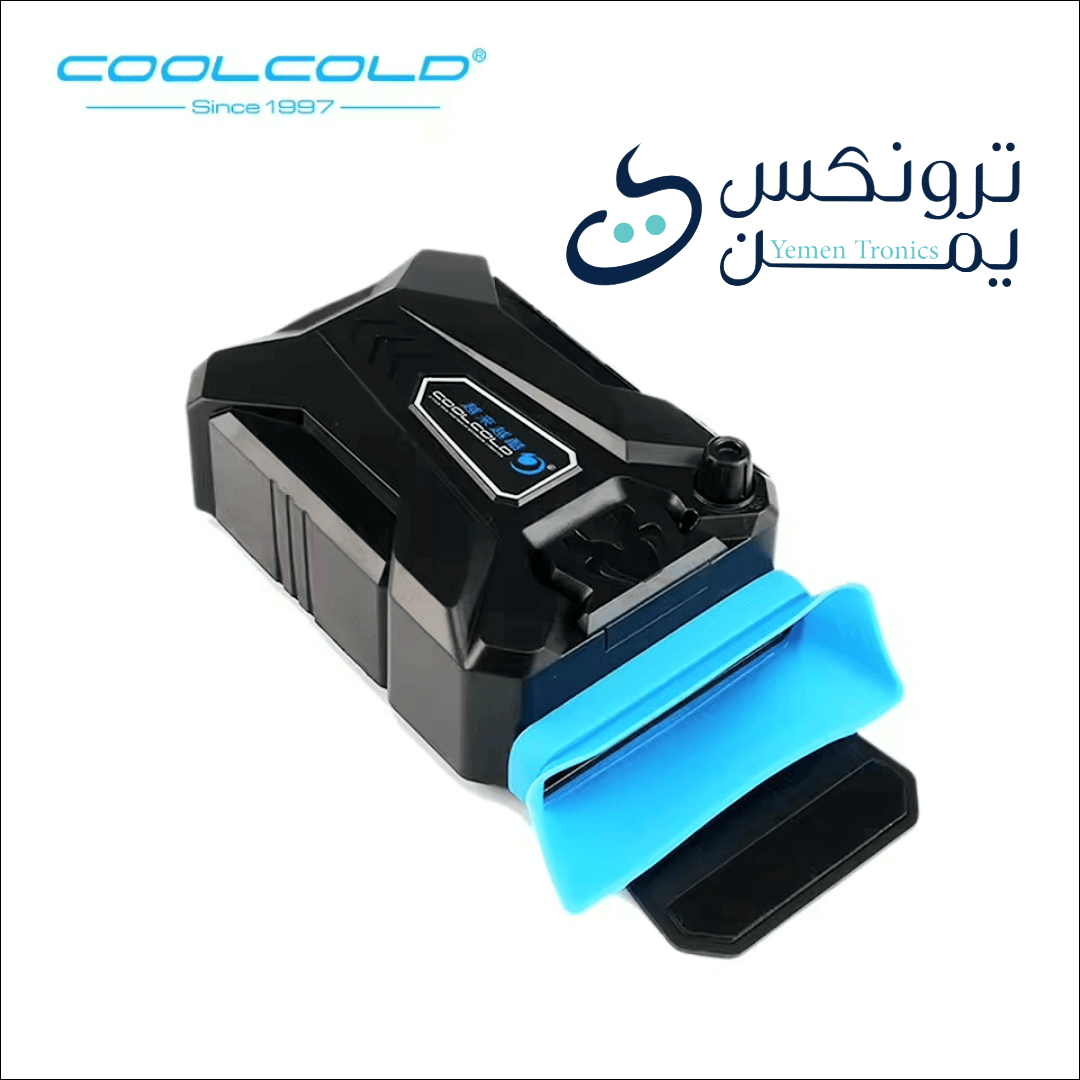 مبرد لابتوب بتقنية الفراغ COOLCOLD – مروحة تبريد خارجية USB للكمبيوتر المحمول بحجم 15 إلى 17 بوصة